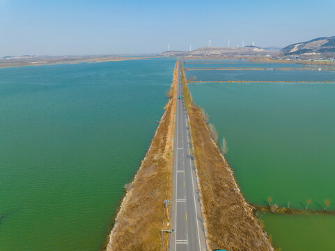 泰安东平湖风光