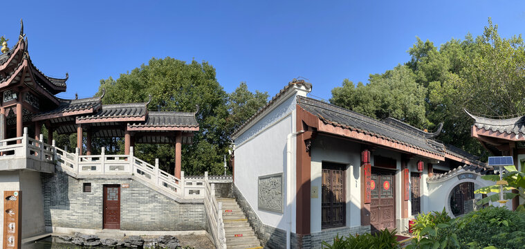 仿古建筑全景