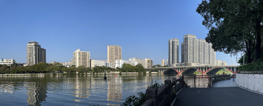 新开河大桥全景