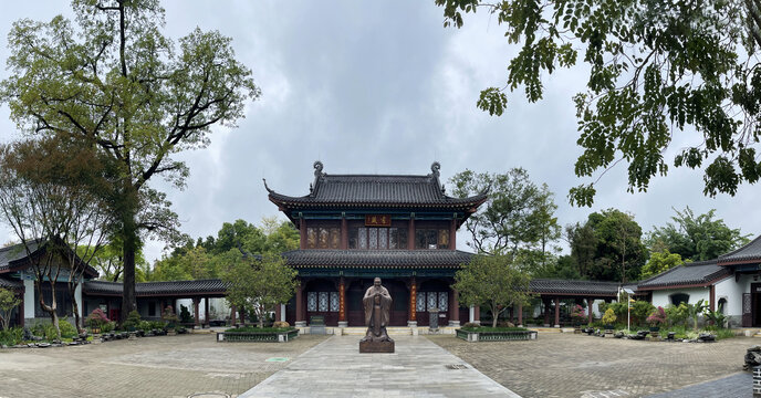 丰湖书院藏书阁全景