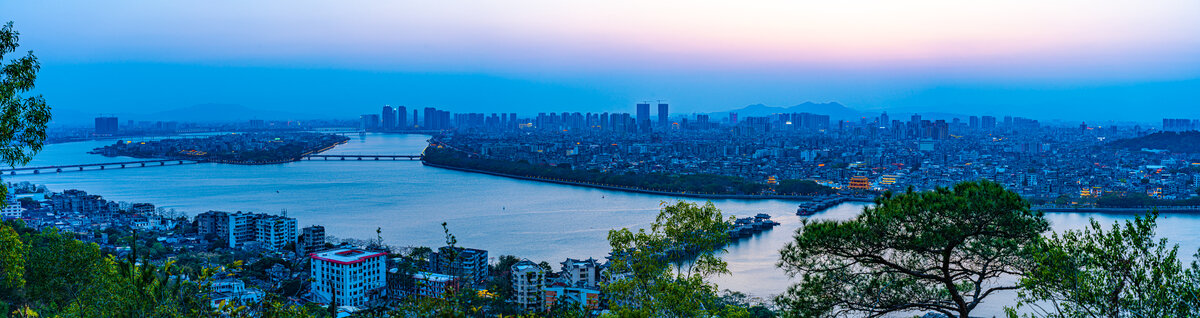 潮州广济桥全景