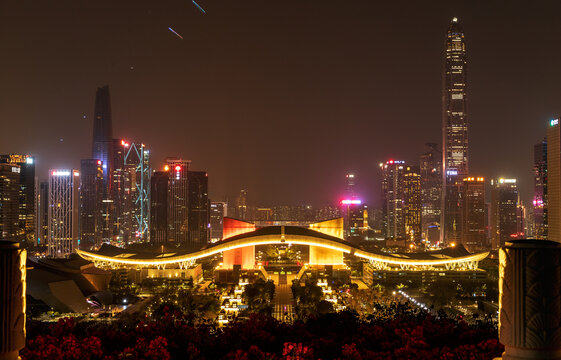 深圳城市夜景风光