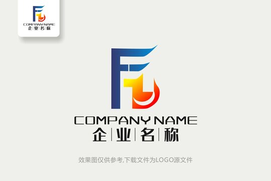 FlogoF字母logo