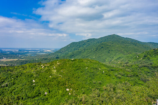 海南文昌铜鼓岭海滨山地峰岭