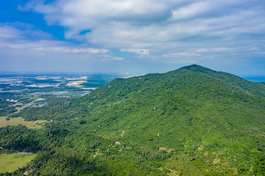 海南文昌铜鼓岭海滨山地峰岭