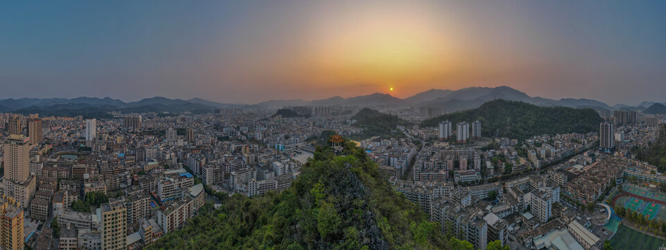 云浮市全景