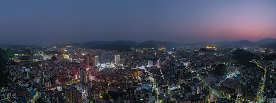 云浮市夜景