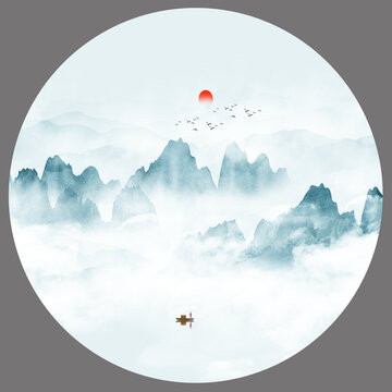 意境山水畫