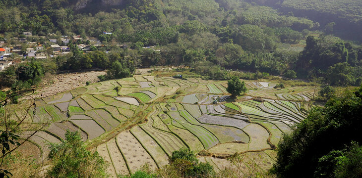 海南昌江梯田