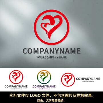 兩個(gè)愛(ài)心LOGO