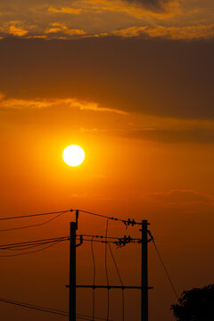 夕阳落日