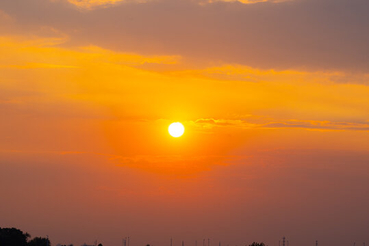 夕阳落日