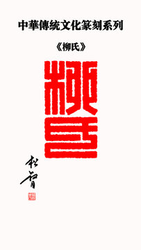 柳氏篆書印章