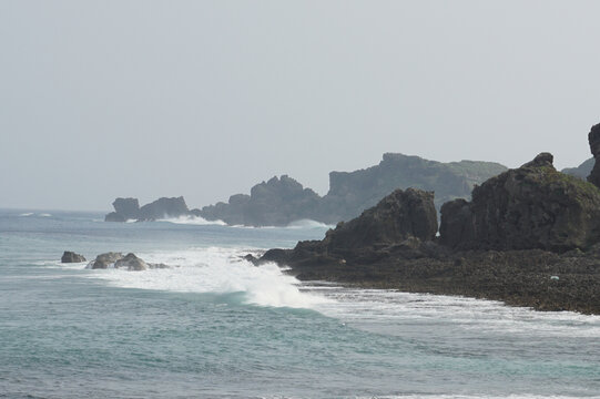 海边岩石