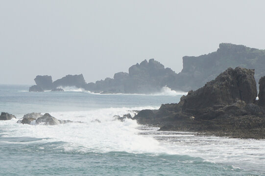 海边岩石