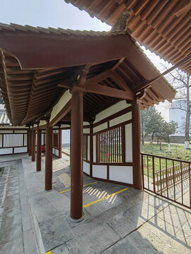 青龙寺仿唐庭院