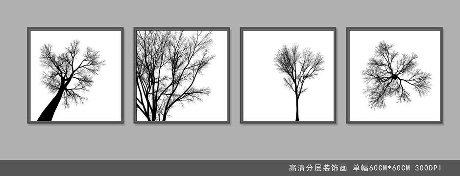 樹裝飾畫