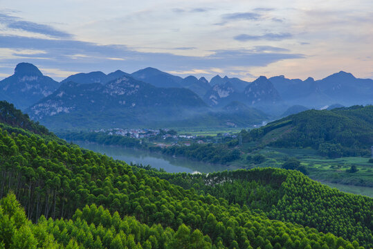 绿色自然风景