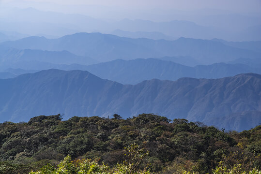 远山群山风景