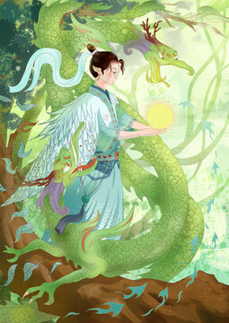 山海經(jīng)之句芒