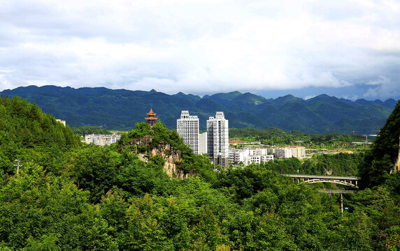 重庆黔江城市大峡谷