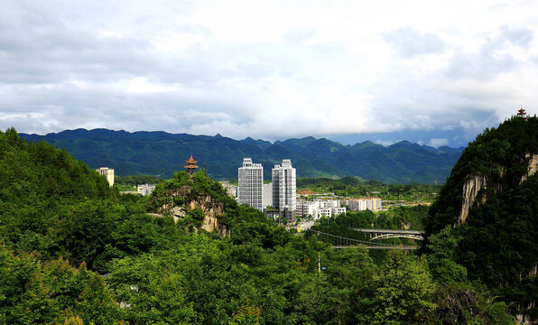 重庆黔江城市大峡谷