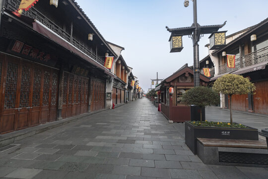 杭州历史风景区河坊街