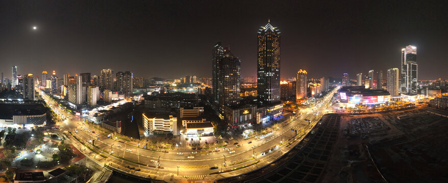 苏州香格里拉夜景超宽画幅