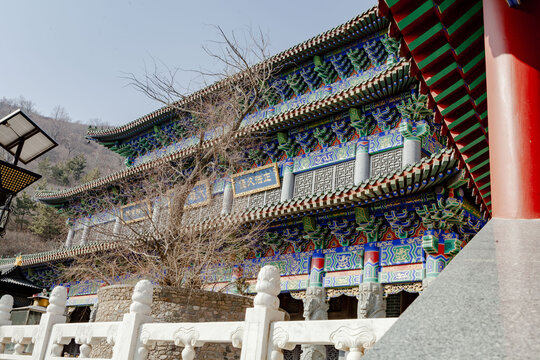 赤峰香山寺后殿东廊