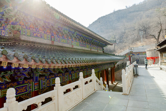 赤峰香山寺中殿与后殿