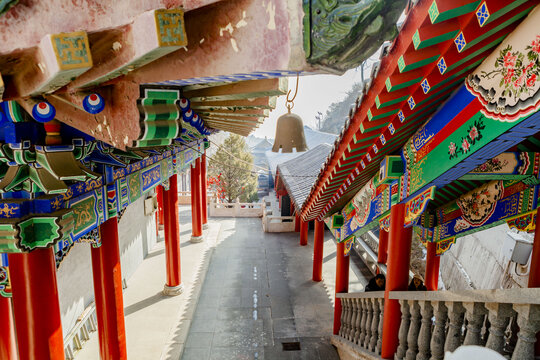 赤峰香山寺西廊