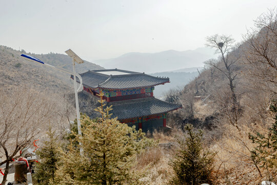 赤峰香山寺前大殿