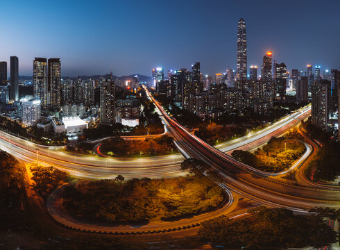 深圳福田夜景