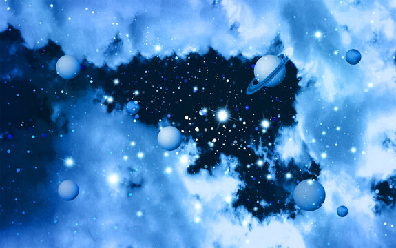 藍(lán)色星空