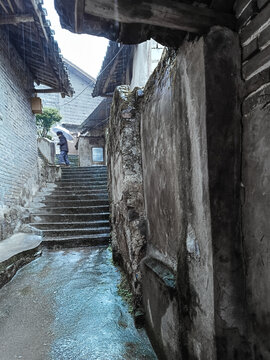 老街雨巷