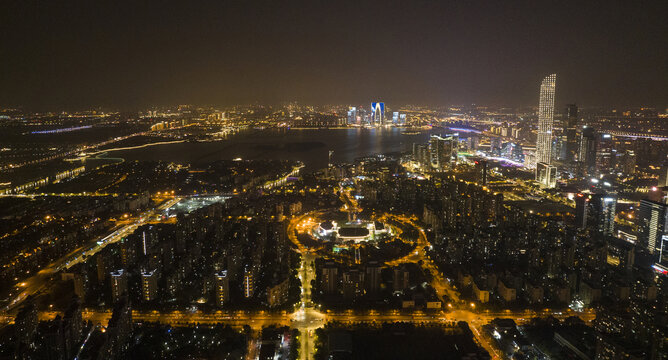 金鸡湖夜景