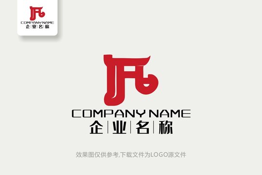 FJ标志FJ字母logo