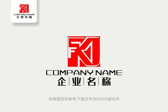 FN标志FN字母logo