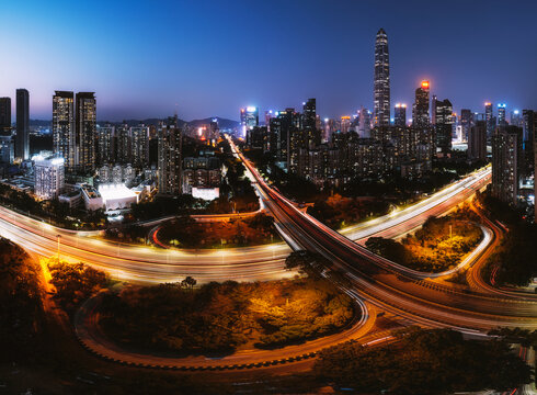 深圳福田夜景