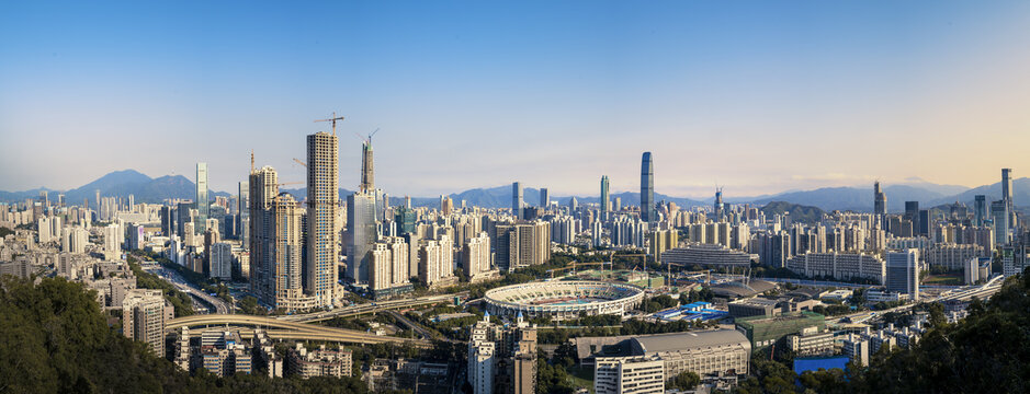 深圳笔架山公园全景