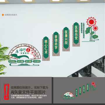 廉潔醫(yī)院文化墻