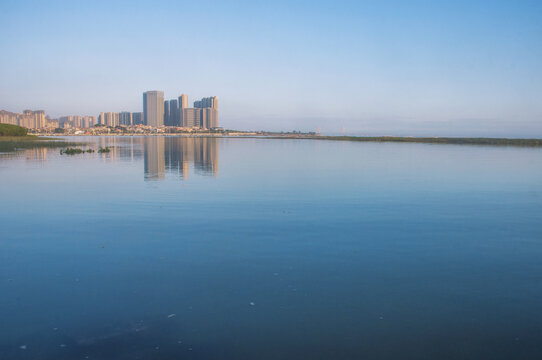 泉州湾水景