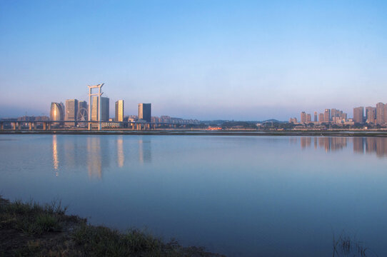 泉州天际线水岸风景