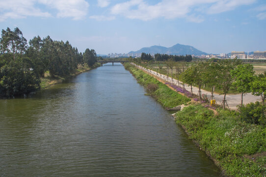 九十九溪河道