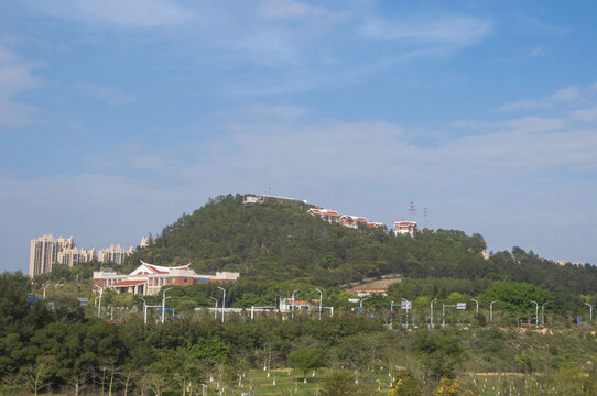 晋江崎山丘陵山地