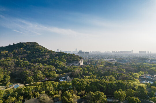 绍兴市柯岩风景区与柯桥城区