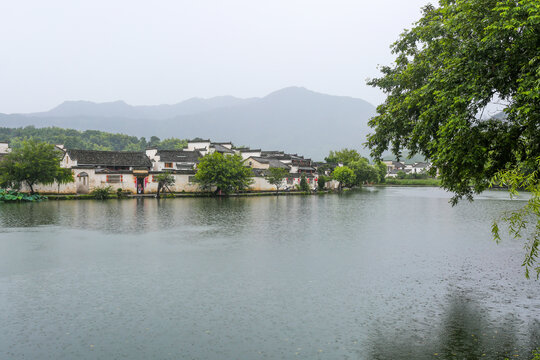 安徽宏村古镇风景