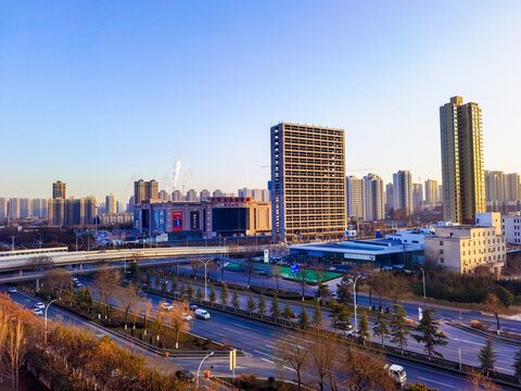 住宅区建筑群