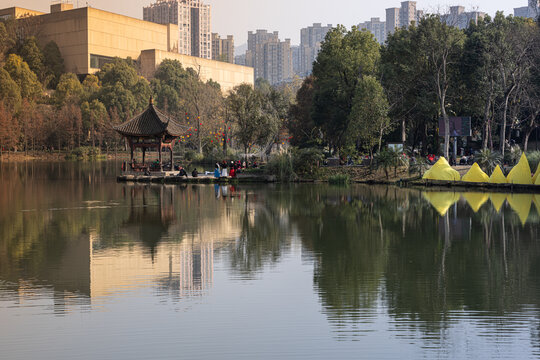 水边美景