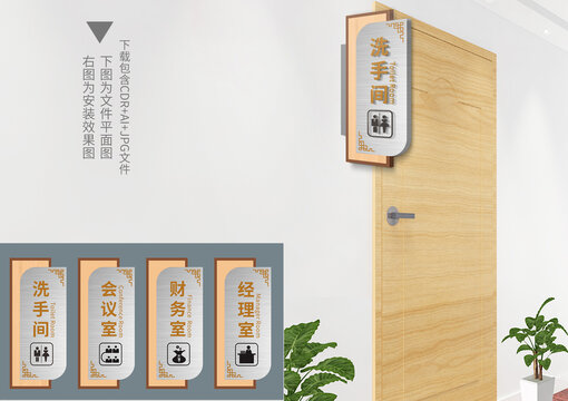 企業(yè)科室牌門牌